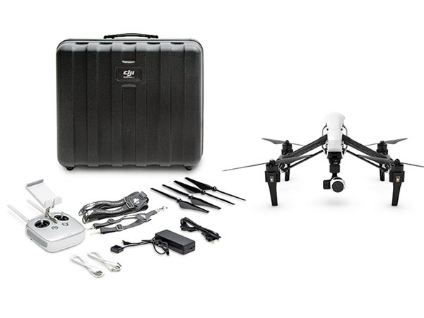 Комплектация квадрокоптера Dji Inspire 1 - один пульт управления